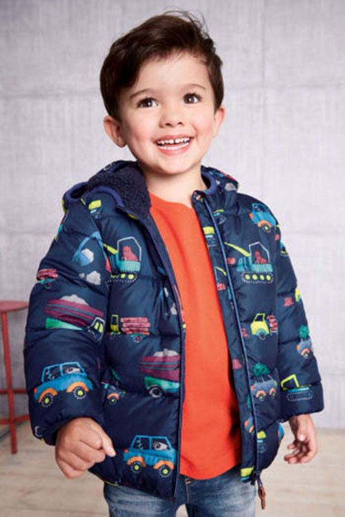 alt text: Áo khoác dù bé trai nhiều kiểu dáng bắt mắt