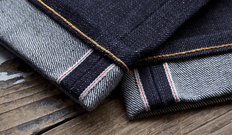 alt text: Hình ảnh minh họa vải Selvedge Denim