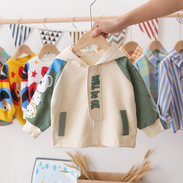 Áo khoác cho bé có chất liệu vải cotton luôn được nhiều bà mẹ yêu thích
