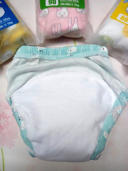 Bé mặc quần bỏ bỉm
