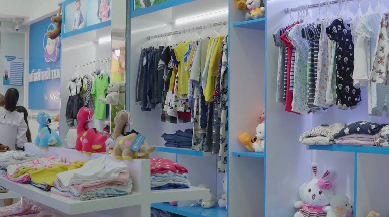 cửa hàng thế giới thời trang baby