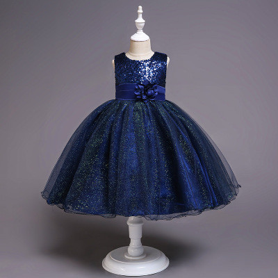 Đầm công chúa đính kim sa DA106