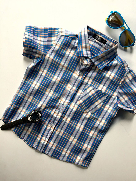 Hình ảnh minh họa kích cỡ áo sơ mi trẻ em