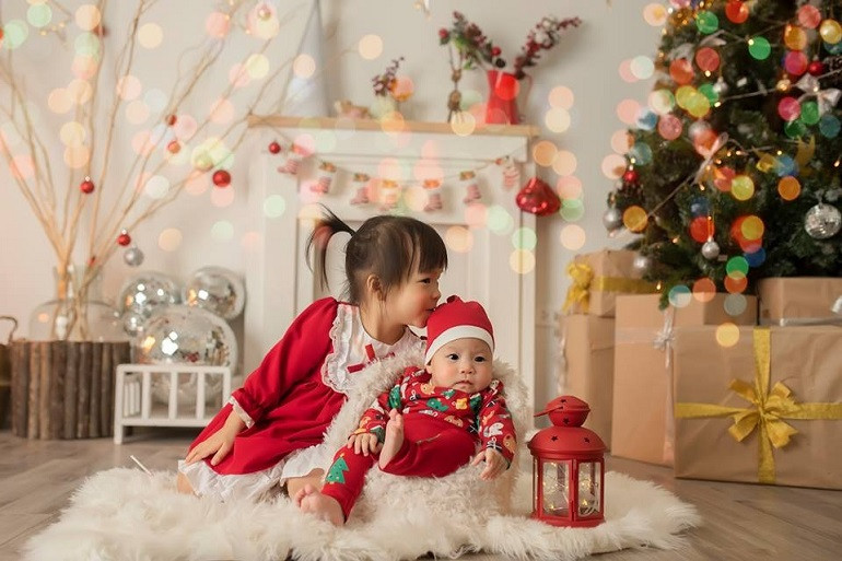 Kết hợp màu sắc cho trang phục Noel