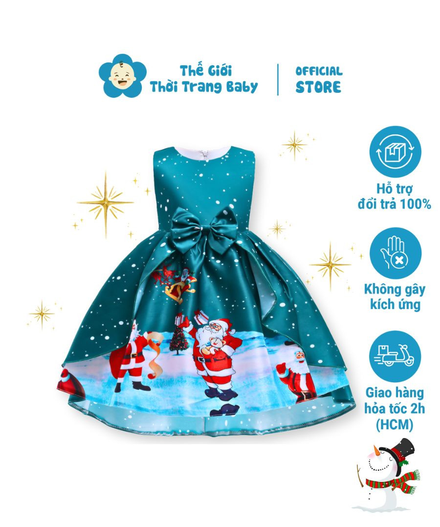 Váy noel cho bé gái